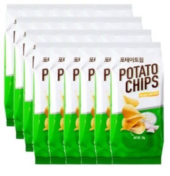 PanPan Potato chips Onion and Sour cream 35g_12ea