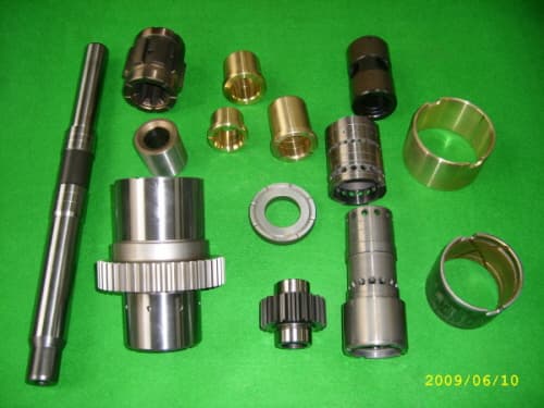 Hydraulic drifter and drifter parts