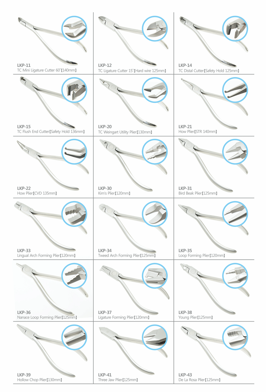 LK Orthodontic Instruments