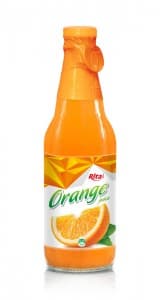 Orange Juice Glass Bottle