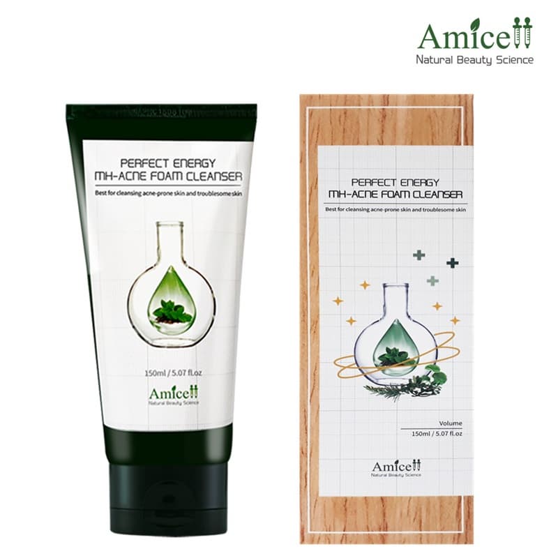 Amicell Skin Care Perfect Energy MH_Acne Foam Cleanser Facial Wash Cosmetic