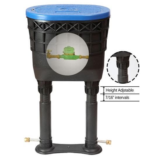 Water Meter Riseerr Box Height adjustable water meter box M-4 | tradekorea