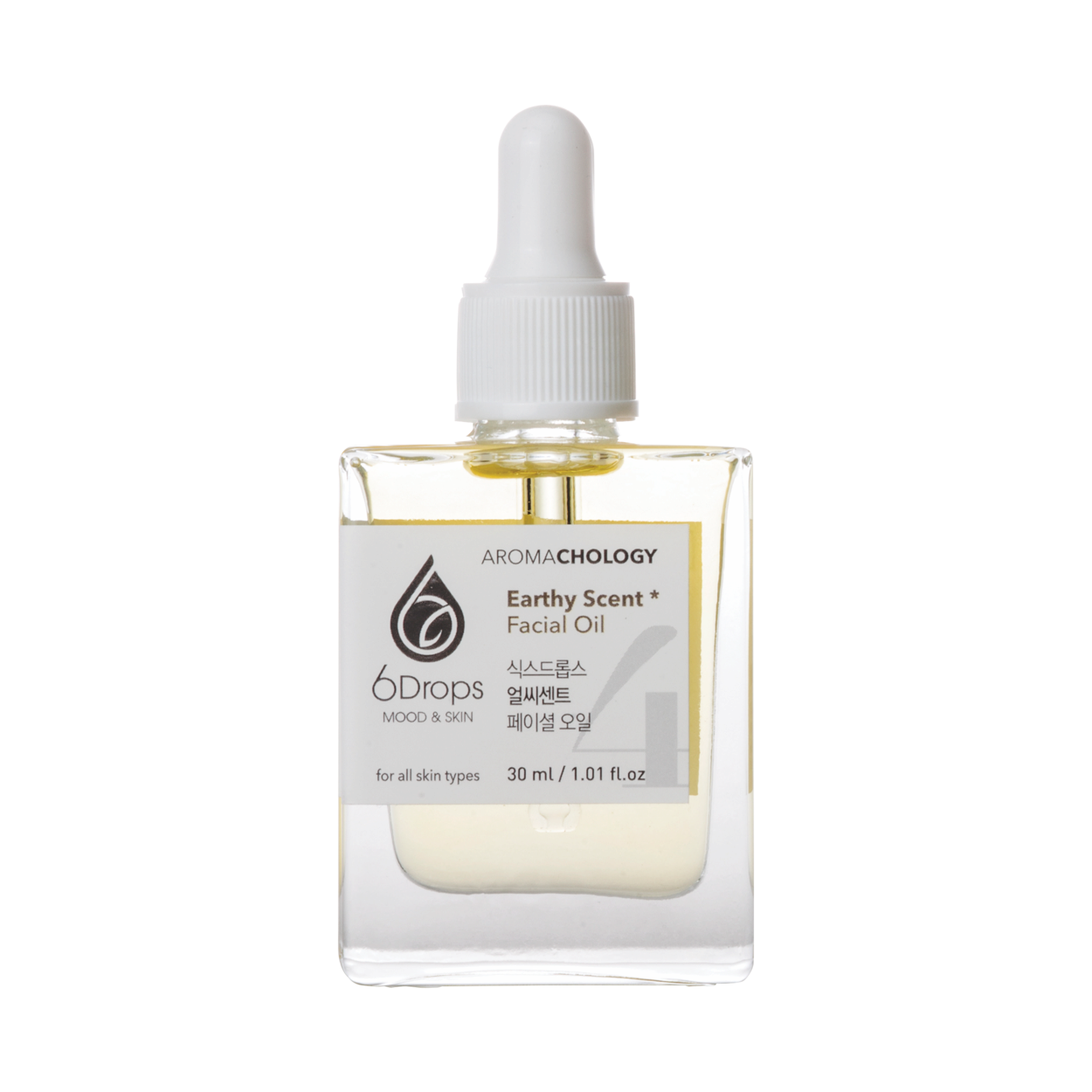 6Drops Aromachology Face Oil _ _4 Earthy Scent