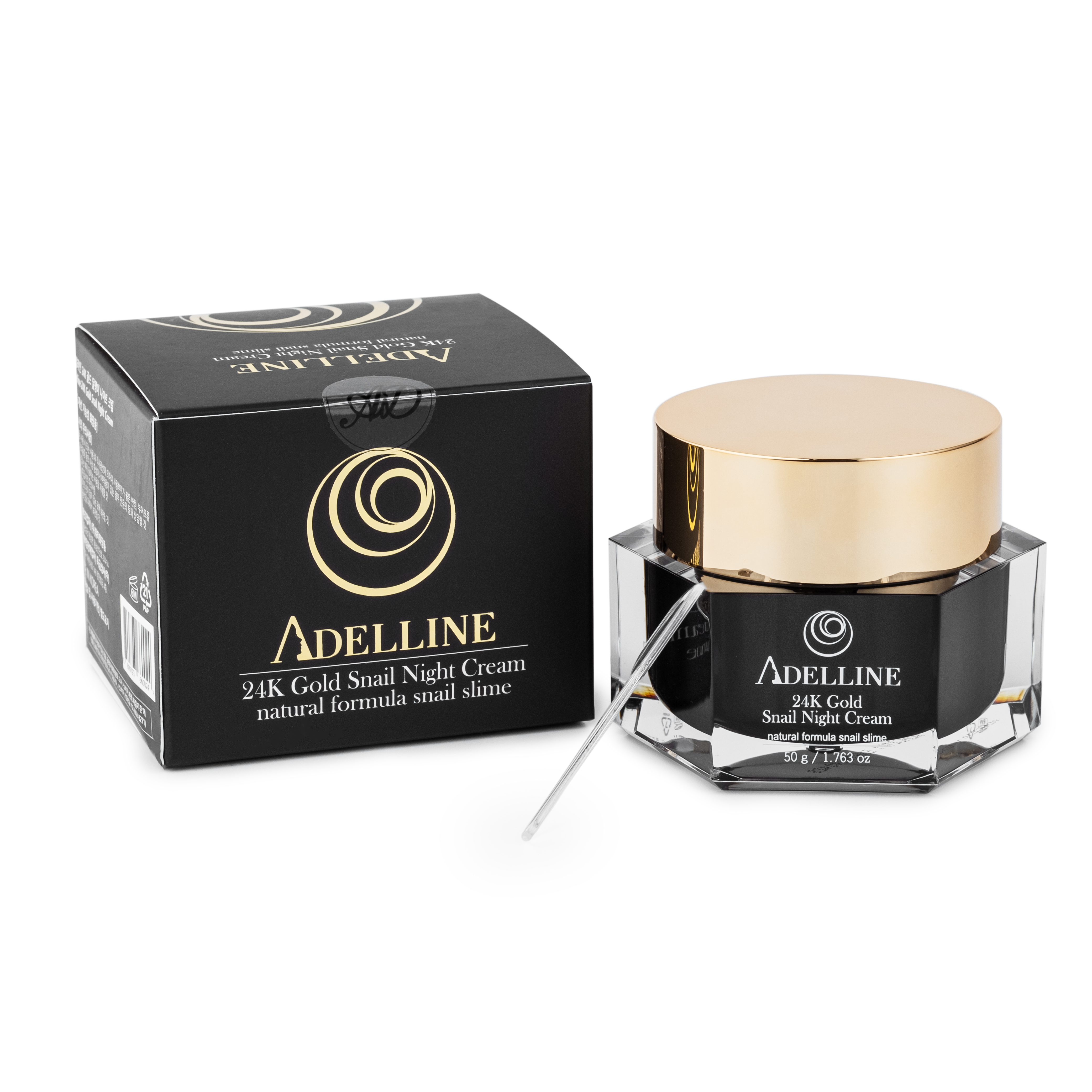 Adelline 24K Gold Snail Night Cream 50g