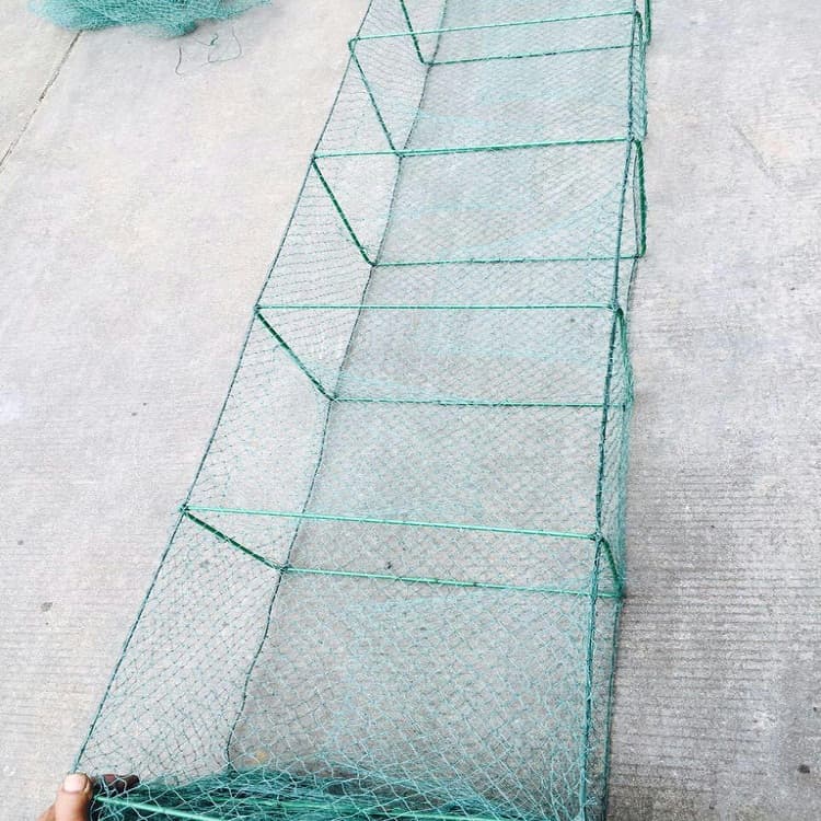 Double Zipper Design Fish Hang Dry Net_ Fish Drying Net