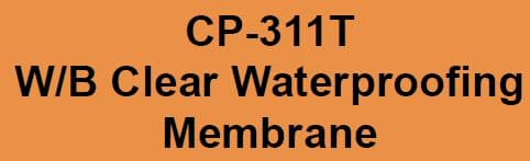 CP_311T W_B Clear Waterproofing Membrane