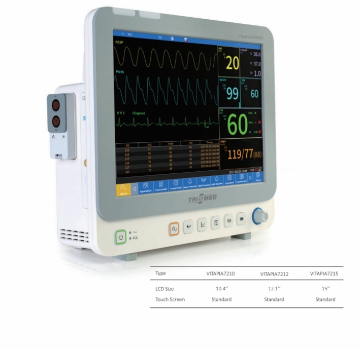 Medical Emergency Patient Monitor VITAPIA 7200T