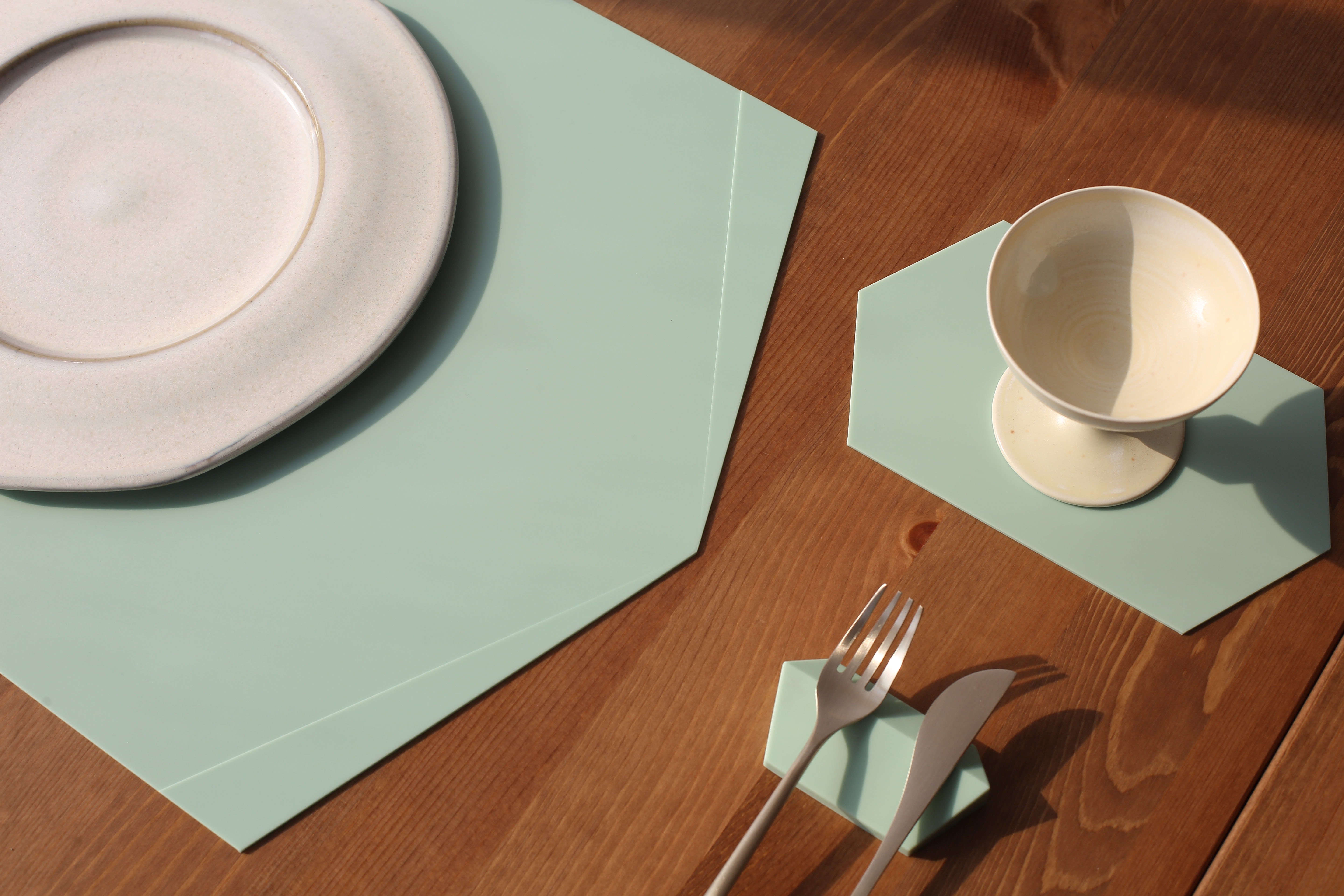 Silicone Table Mats Sat Large _Mat_Cutlery Stand_Coaster_