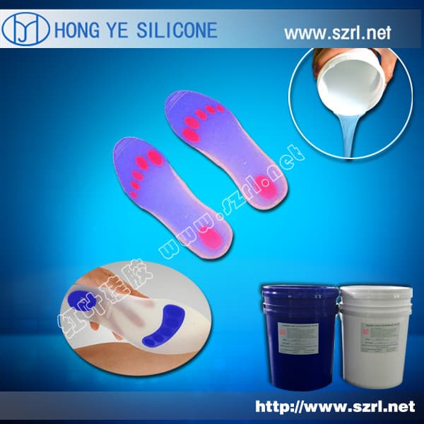 Liquid silicon rubber for Toe Spreaders__