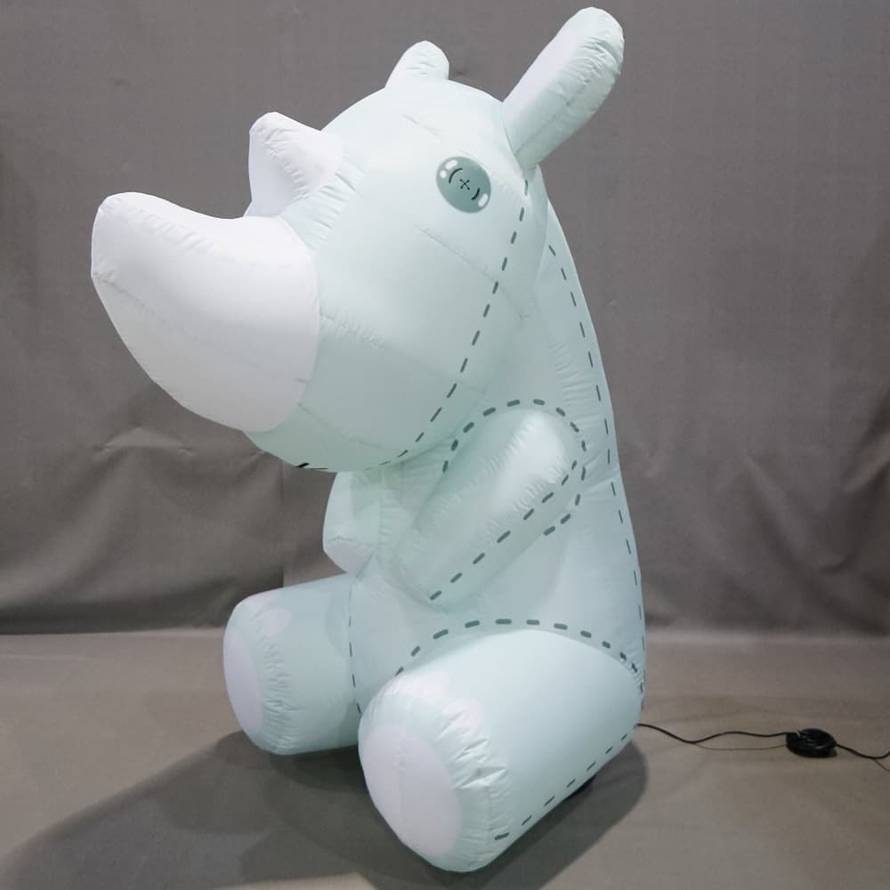Fairytale Rhino stuffed animal in Fairytale Inflatables