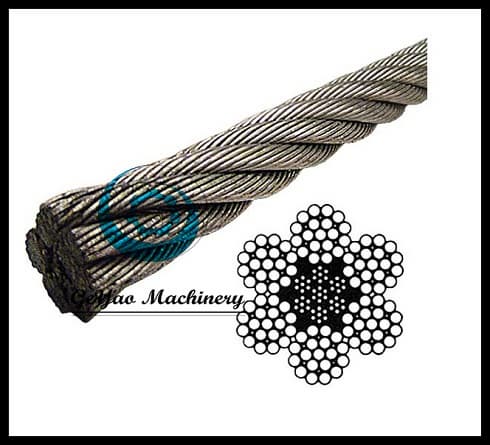 Galvanized Wire Rope EIPS IWRC-6X19 Class (Steel Core) | tradekorea