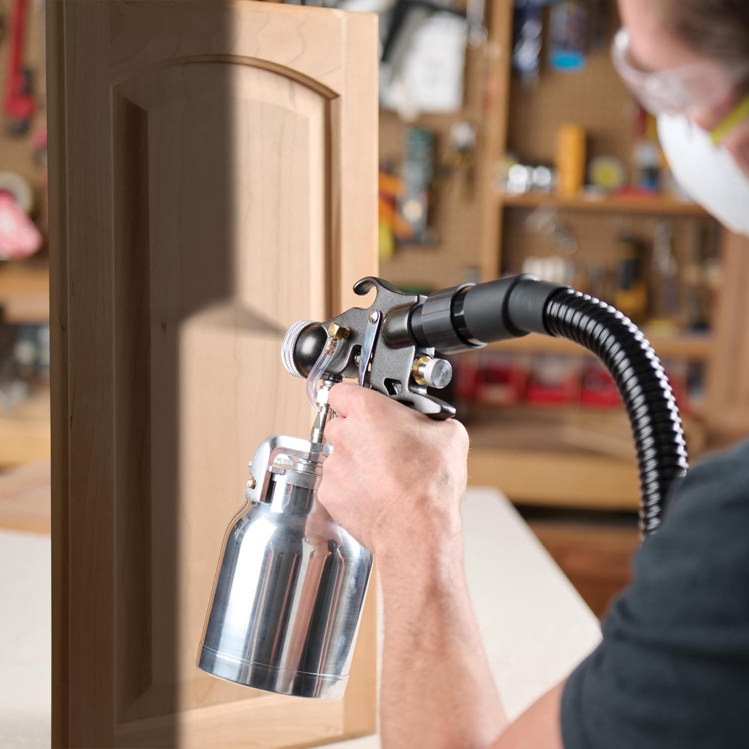 Earlex 5700 Stationary HVLP Finishing Sprayer Woodworking Projects Stationary HVLP system