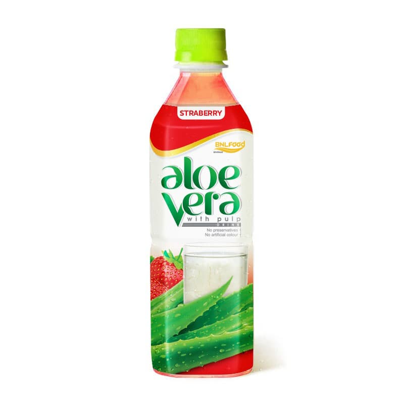 500ml BNL Aloe Vera Drink Strawberry Flavor from ACM Beverage Supplier