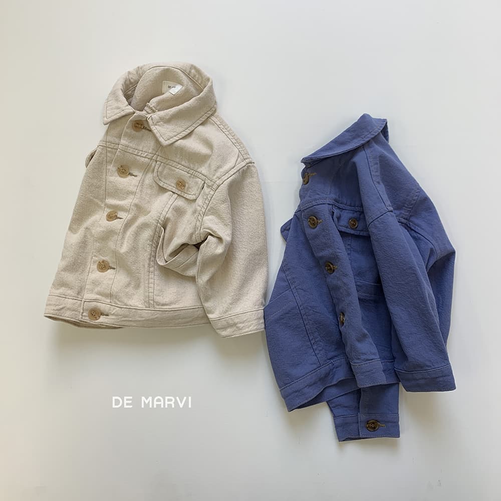 DE MARVI Kids Toddler Twill Over fit Collar Casual Jackets Boys Girls Spring Clothes Wholesale Korea