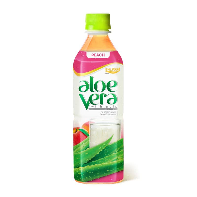 500ml BNL Aloe Vera Drink Peach Flavor from ACM Beverage Supplier
