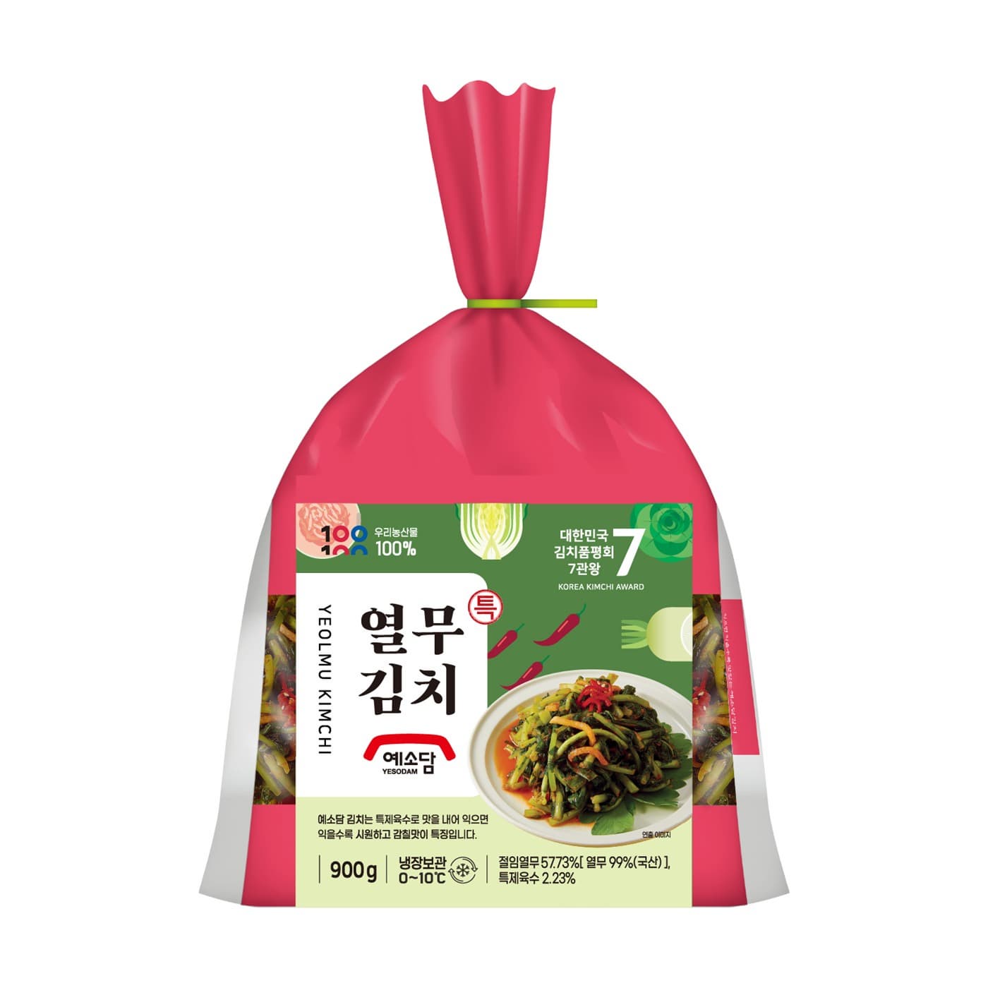 YESODAM Yeolmu Kimchi 900g