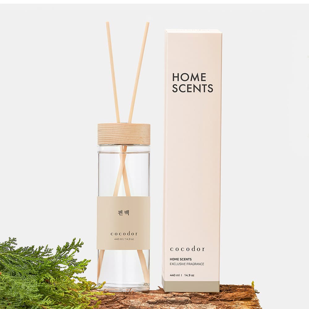 COCODOR Wooden Reed Diffuser 440ml_Cypress
