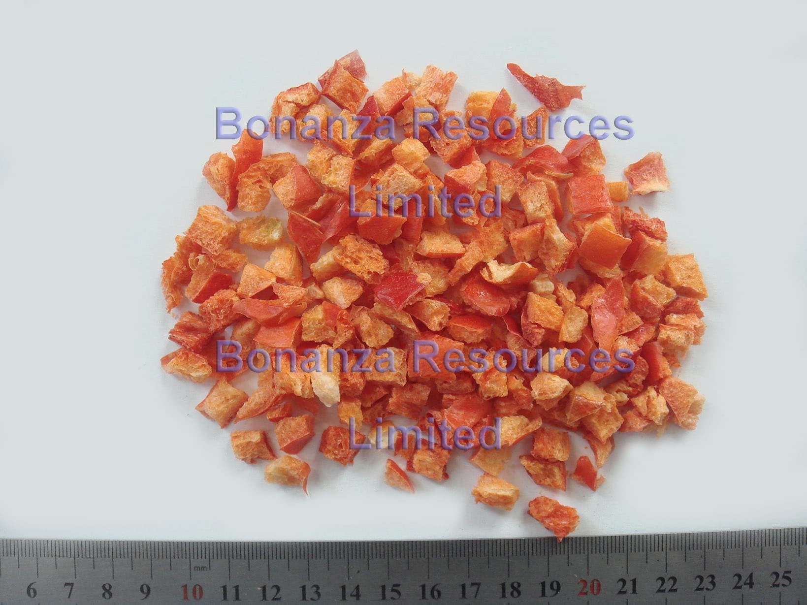 Freeze Dried/Lyophilized Red Bell Pepper