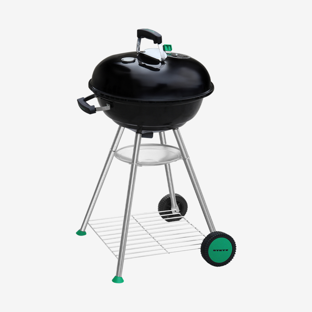 SEAR_PLUS  BBQ KETTLE CHARCOAL GRILL _18 Inch_