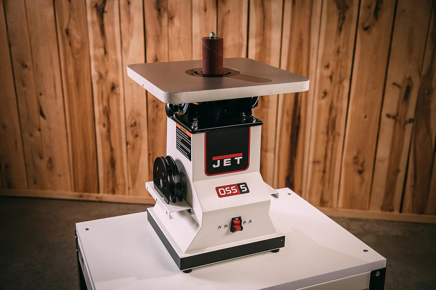 JET Benchtop Oscillating Spindle Sander 1_2 HP 115V 1Ph POWER TOOLS _Model JBOS_5_
