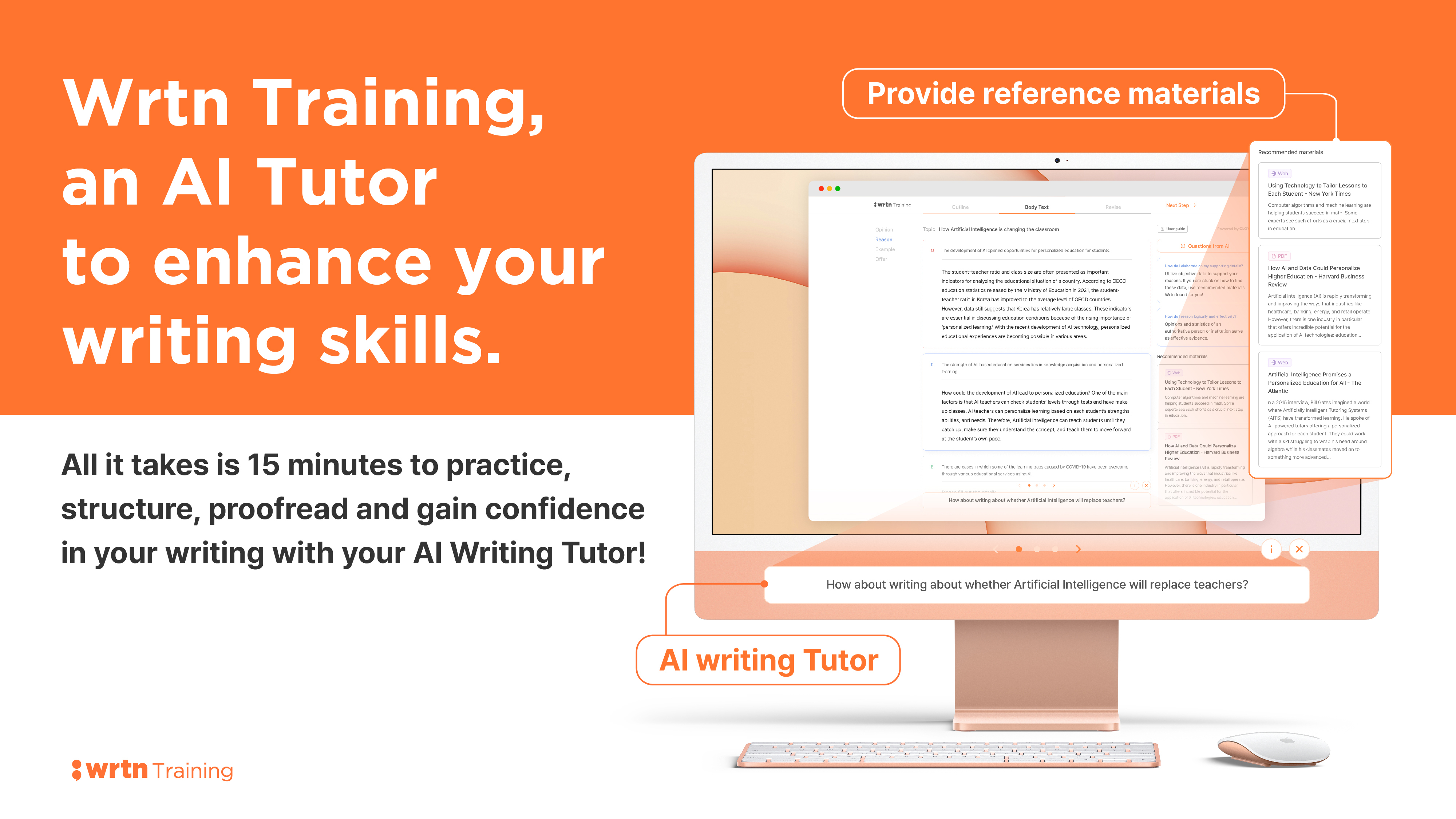 Wrtn Training _Writing Education software _
