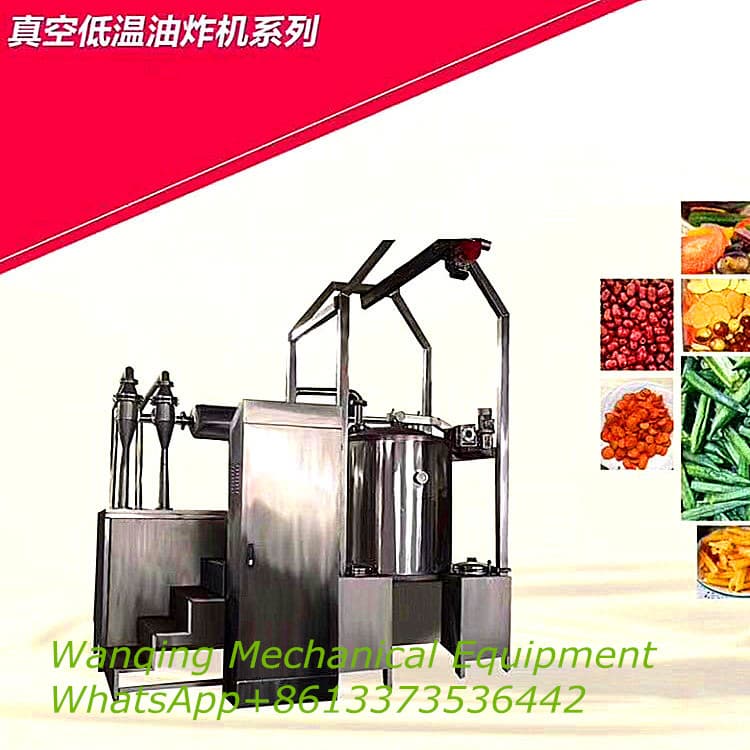 Stainless steel Vacuum low temperature frying machine for fruits_vegetables
