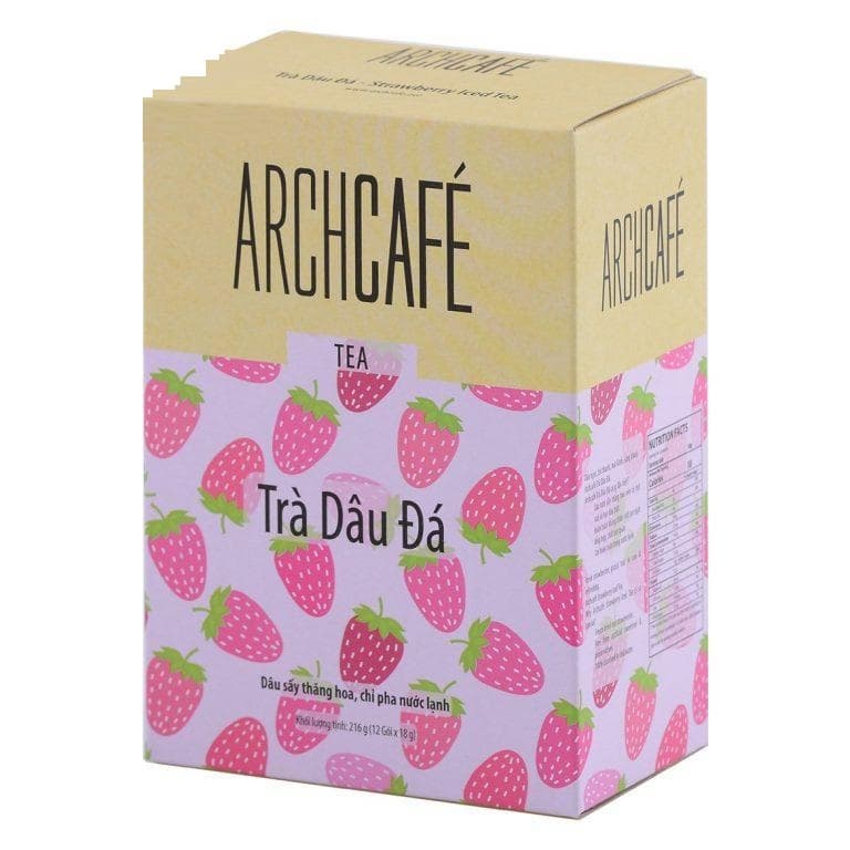 Archcafe Strawberry Iced Tea Bag 18g