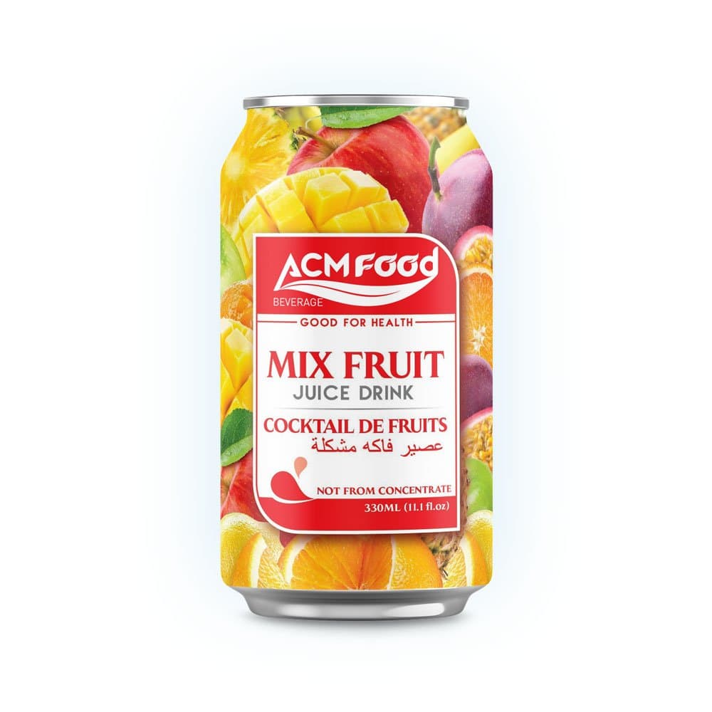 330ml ACM Mixed Fruit Juice NFC from ACM Beverage Supplier