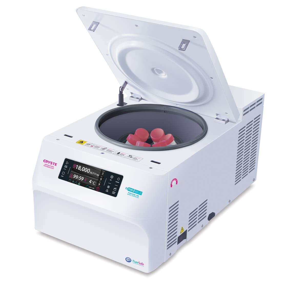 CRYSTE Refrigerated Micro Centrifuge PURISPIN 18R