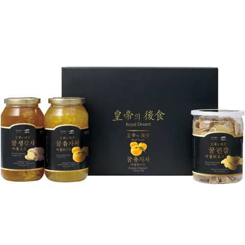 Honeyed Citron Tea_ Honeye Giner Tea and Honeyed Giner Slices Gift Set