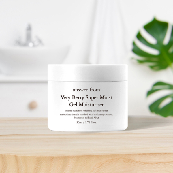 Skin Care _ answer from very berry super gel moisturizer