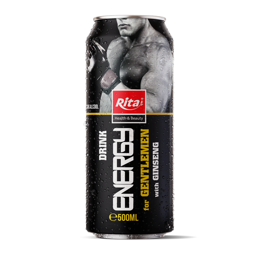 Strong Power Energy Drink With Ginseng 500ml