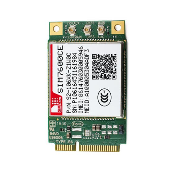SIMCOM 4G LTE module SIM7600CE_PCIE