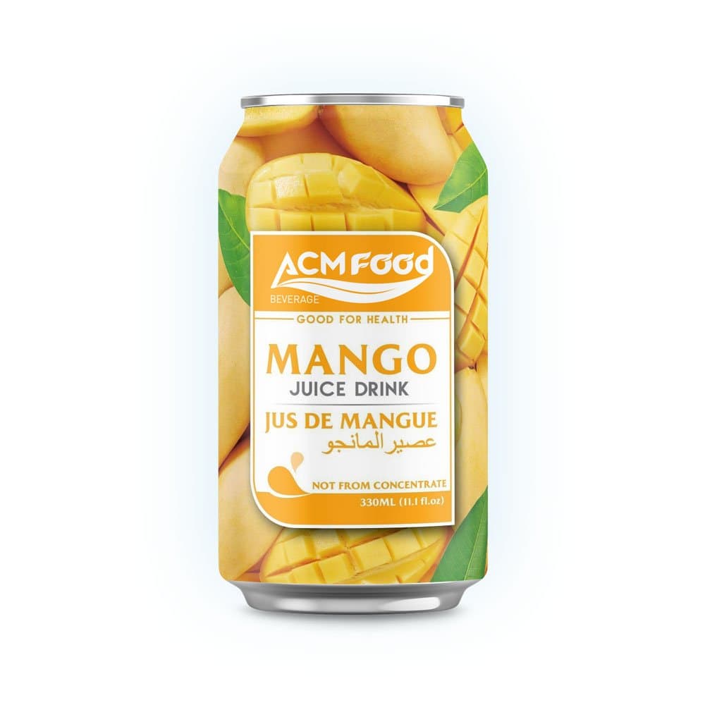 330ml ACM Mango Juice NFC from ACM Beverege Supplier