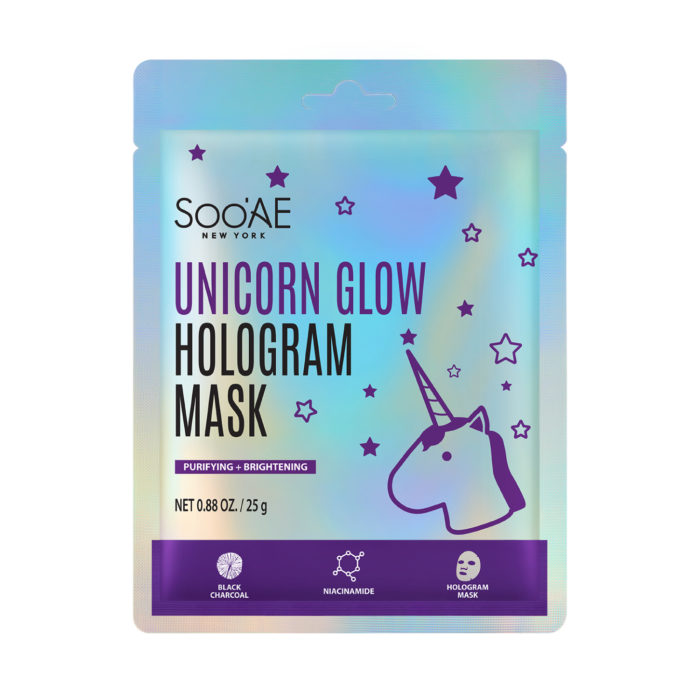 Soo_ae Unicorn Glow Hologram Mask