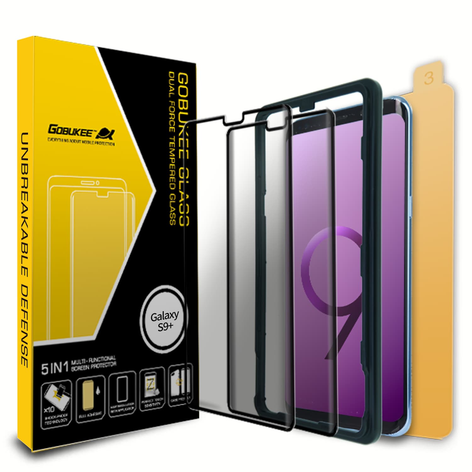 GOBUKEE ULTRAEDGE For Galaxy S series double tempered glass