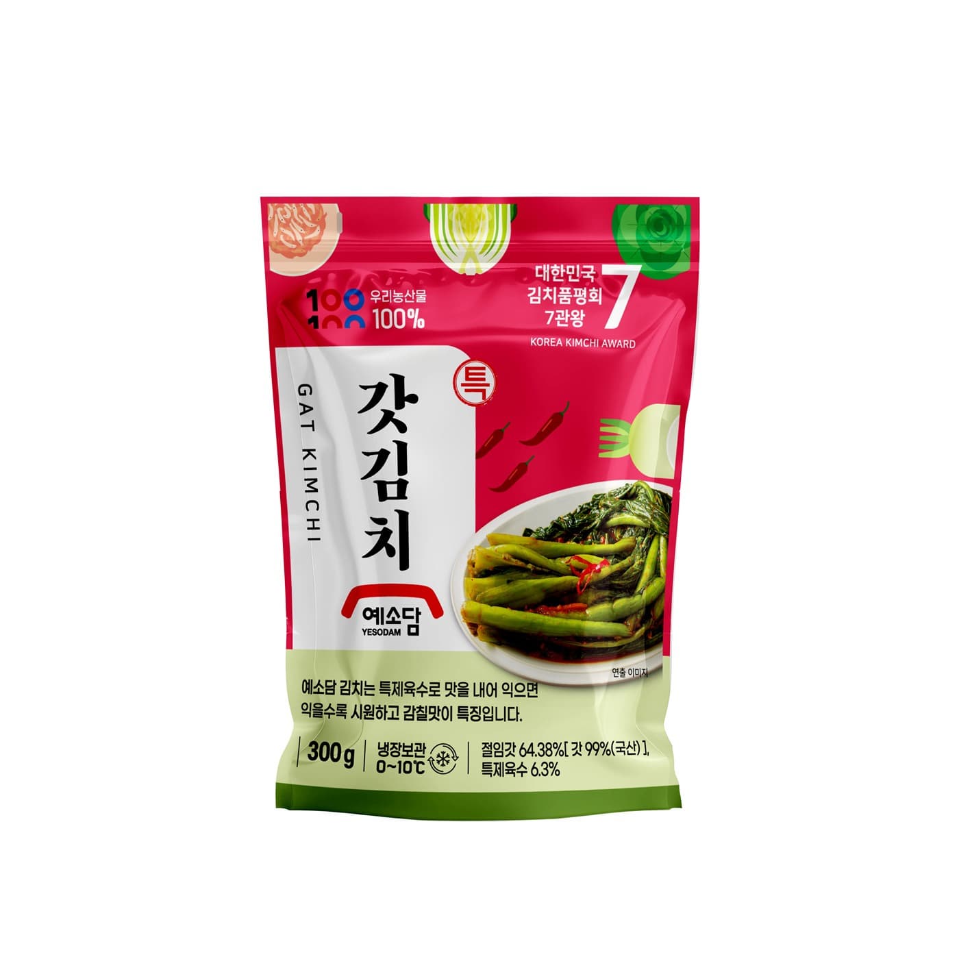 YESODAM Gat Kimchi 900g