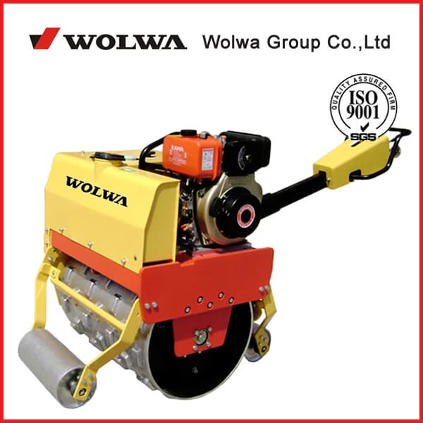 wolwa 0_6 ton walking type groove compactor