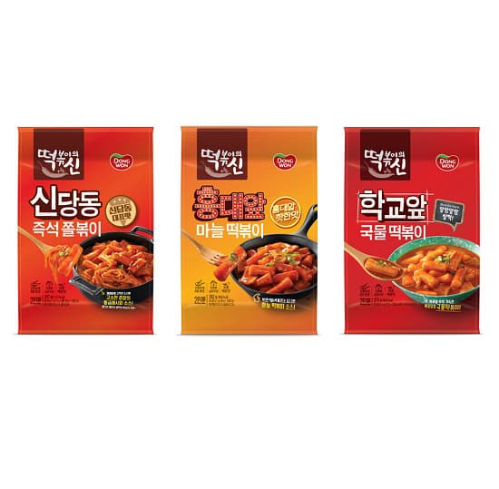 Dongwon Tteobboki_Spicy Stir Fried Rice Cake NEW
