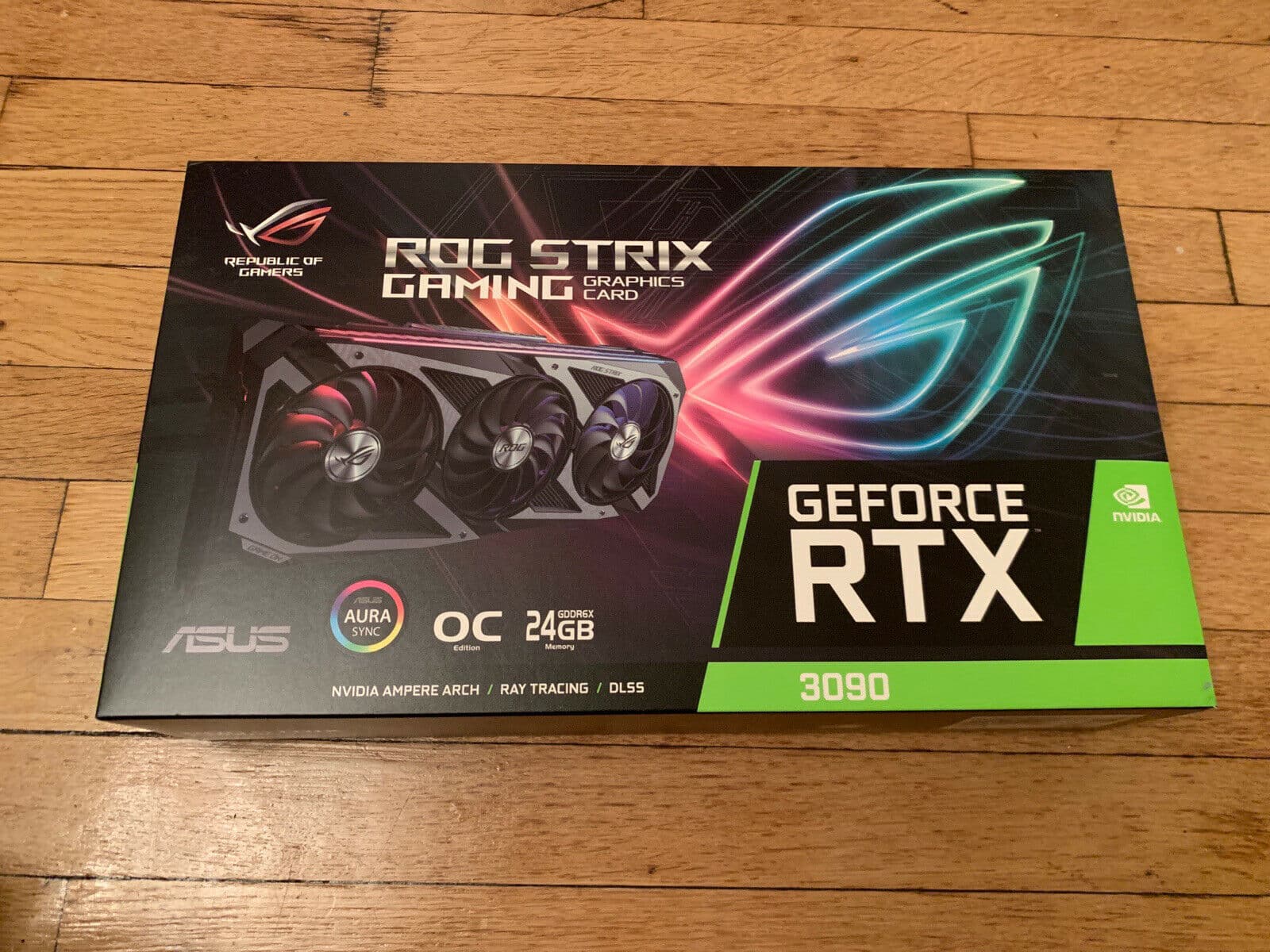 Now selling fast ROG Strix GeForce RTX 3090 OC 24GB GDDR6X Graphics Card
