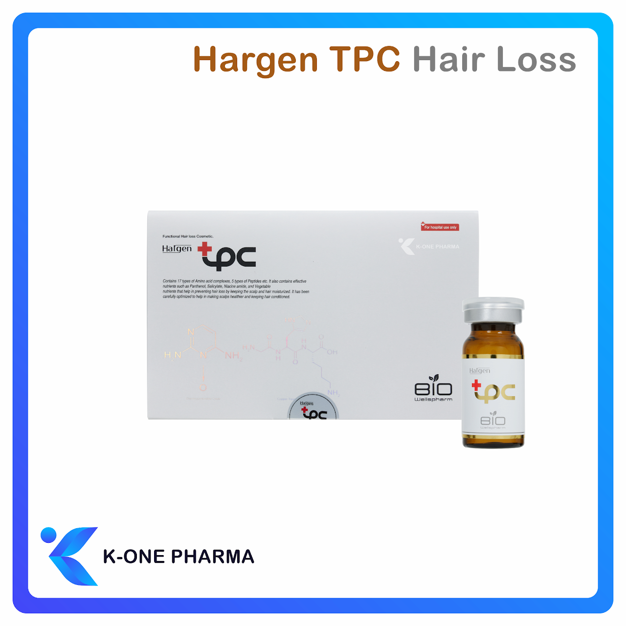 HARGEN TPC HAIR LOSS Nourish Hair Increase Thickness Shiny Healthier Hair