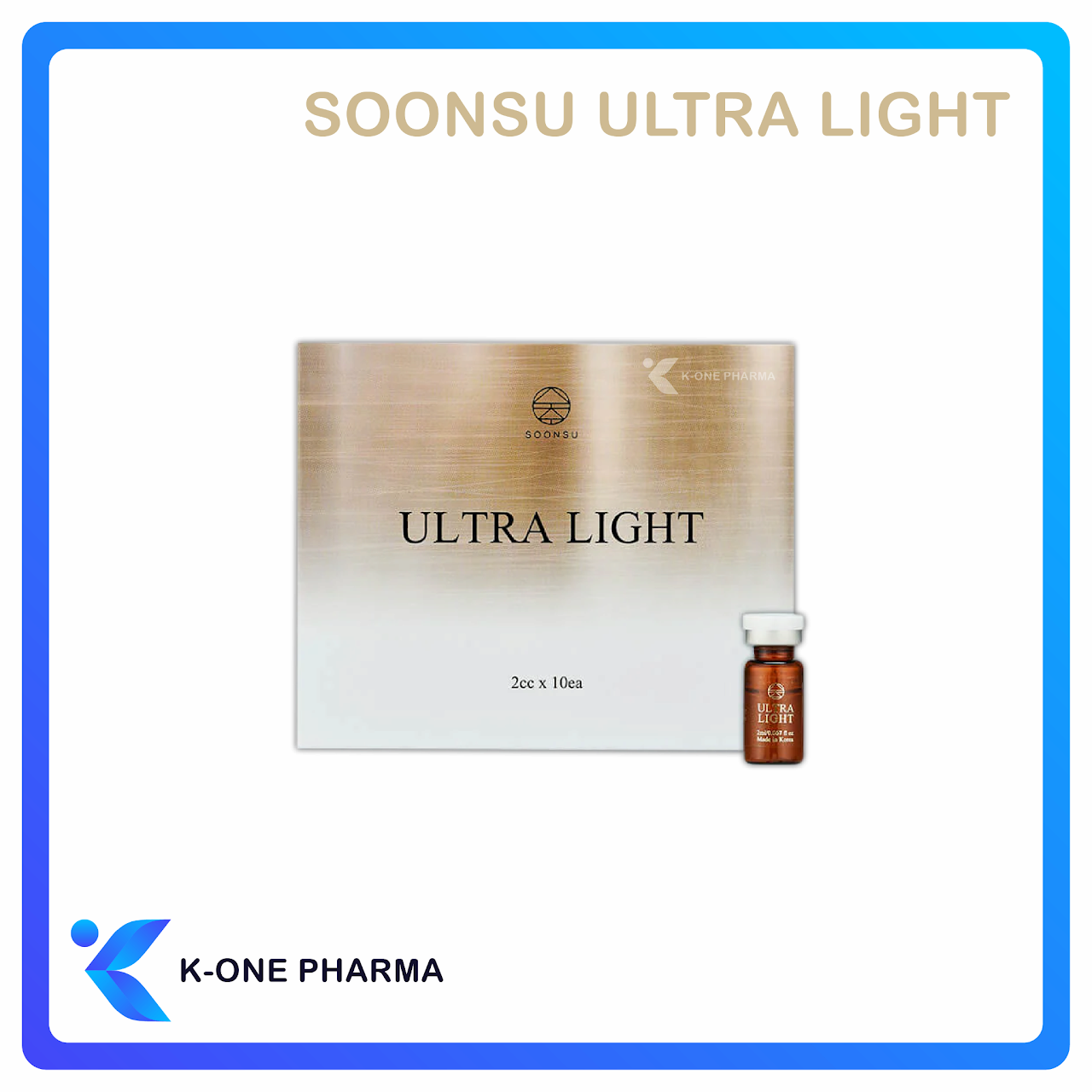 SOONSU ULTRA LIGHT Rejuvenation Skin Smoothing  Hydration Boosting