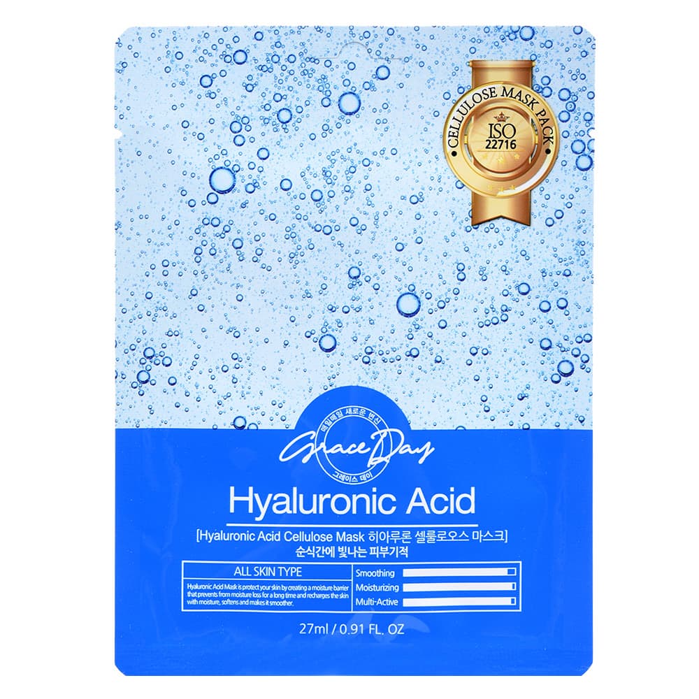HYALURONIC ACID CELLULOSE MASK PACK