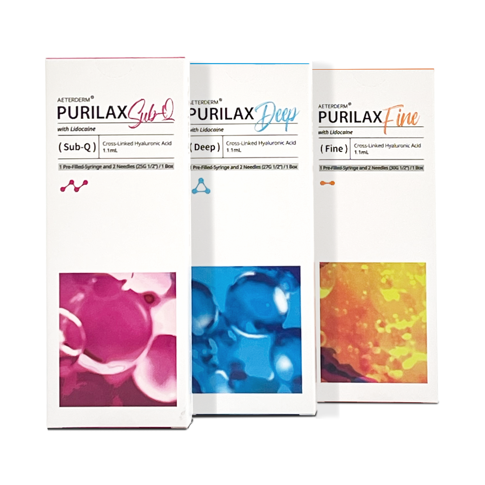 Dermal filler HA AETERDERM PURILAX