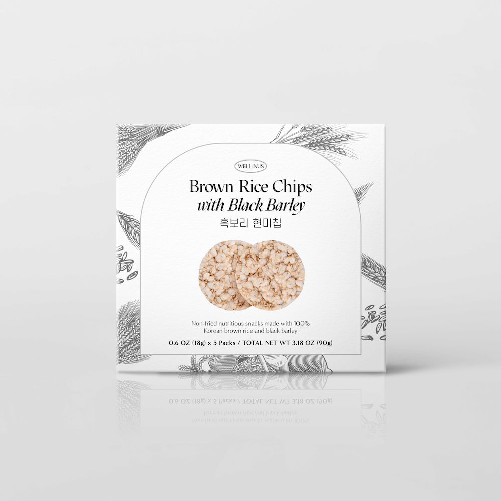 Brown Rice Chips with Black Barley