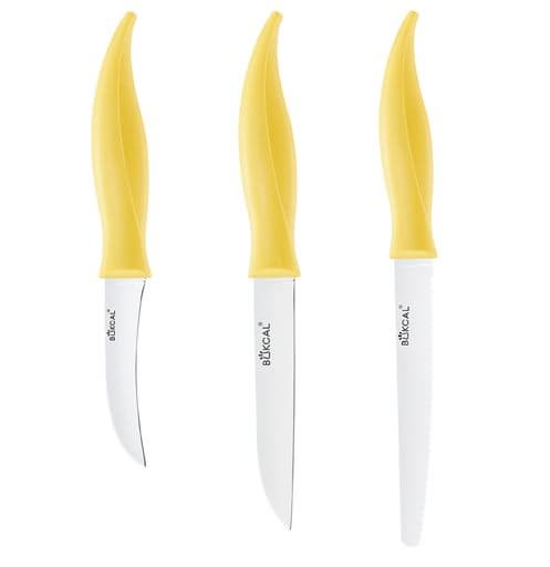 Kitchen Fruit Knife 3P(Ceramic Coated) | tradekorea