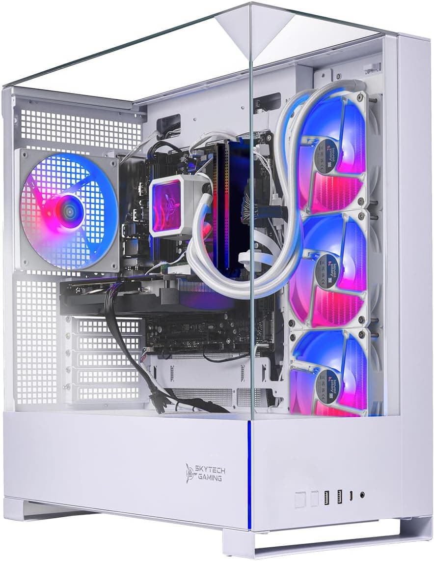 Skytech Gaming Archangel 5 Gaming PC i7 14700F RTX 5070 1TB 32GB 750W AIO Win 11 Desktop