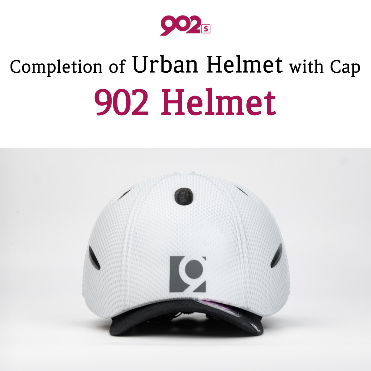 _Korea_ 902s Bicycle helmet_ ballcap helmet_ Fashion helmet