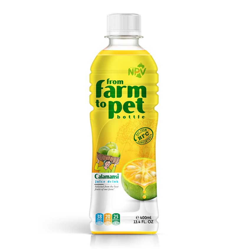 NPV BRAND NEW PACKING 400ML PET BOTTLE CALAMANSI JUICE DRINJ WITH HALAL CERTIFICATION