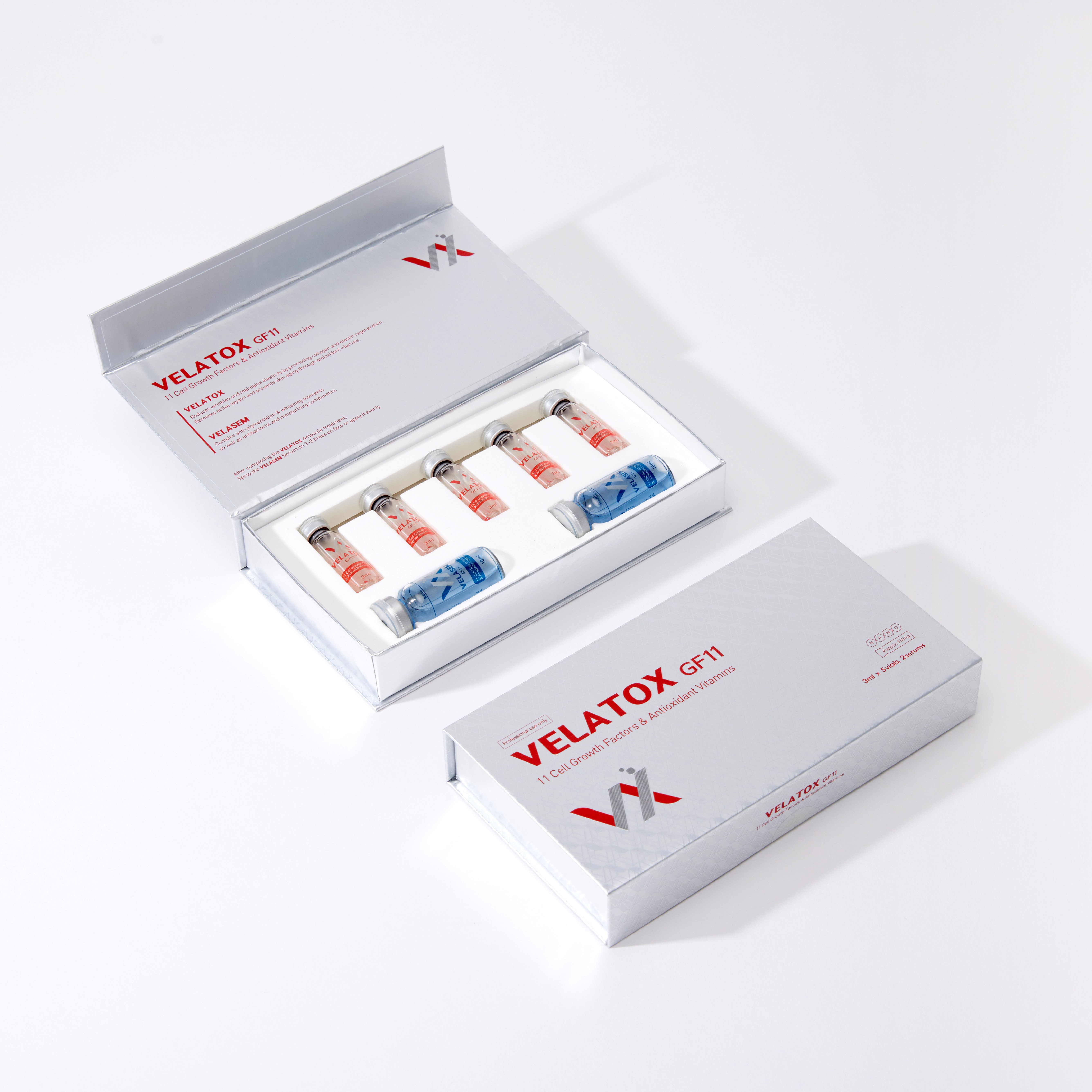 VELATOX Premium Skin Booster with 11 Cell Growth Factors